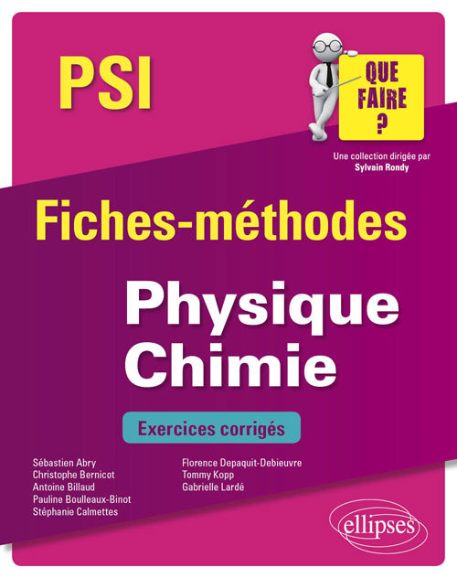 Kniha Physique-Chimie PSI Abry
