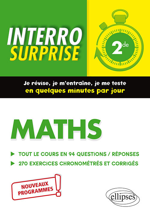 Buch Maths - Seconde - Nouveaux programmes Lottermoser