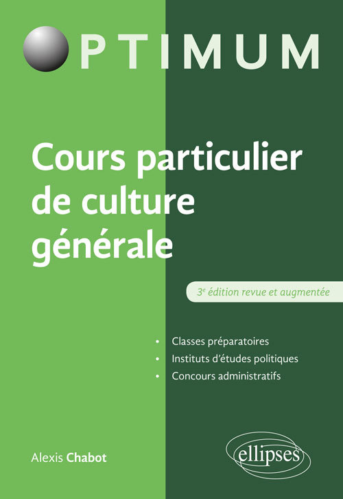 Kniha Cours particulier de culture générale - 3e édition revue et augmentée Chabot