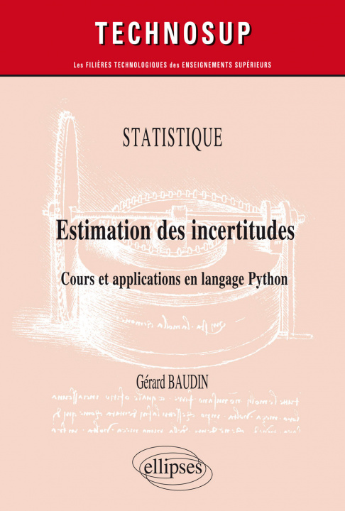 Buch Statistique - Estimation des incertitudes - Cours et applications en langage Python Baudin