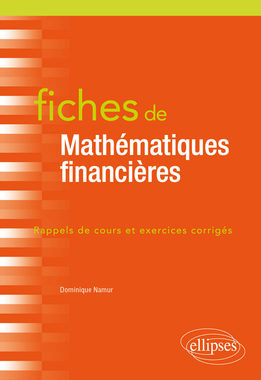 Kniha Fiches de Mathématiques financières Namur