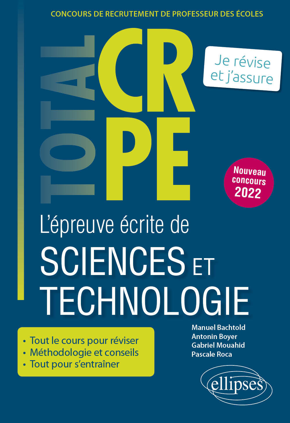Kniha Réussir l’épreuve écrite de sciences et technologie - CRPE - Nouveau concours 2022 Bachtold