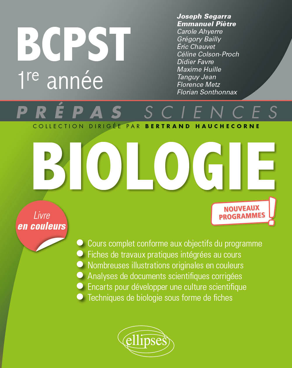 Kniha Biologie BCPST1 - Programme 2021 Segarra