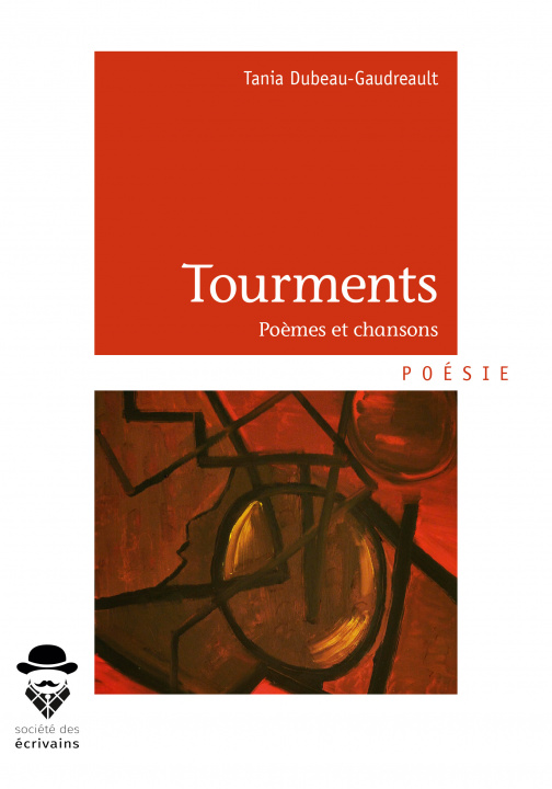 Carte Tourments - poèmes et chansons Dubeau-Gaudreault