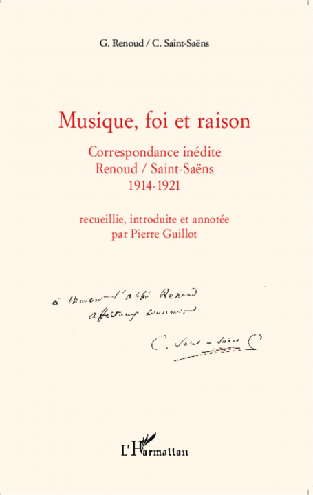 Knjiga Musique, foi et raison Renoud