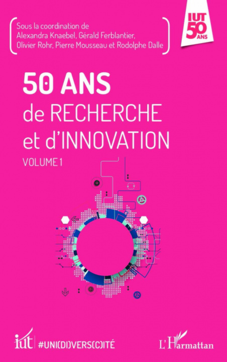 Kniha 50 ans de recherche et d'innovation Knaebel