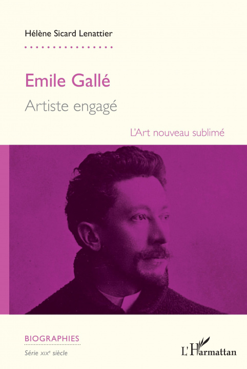 Kniha Emile Gallé Sicard Lenattier