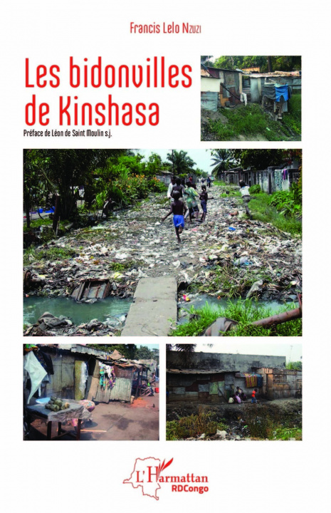 Carte Les bidonvilles de Kinshasa (nouvelle version en couleur) Francis Lelo Nzuzi