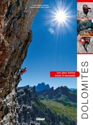 Carte Dolomites, les plus belles voies d'escalade Ralf Gantzhorn