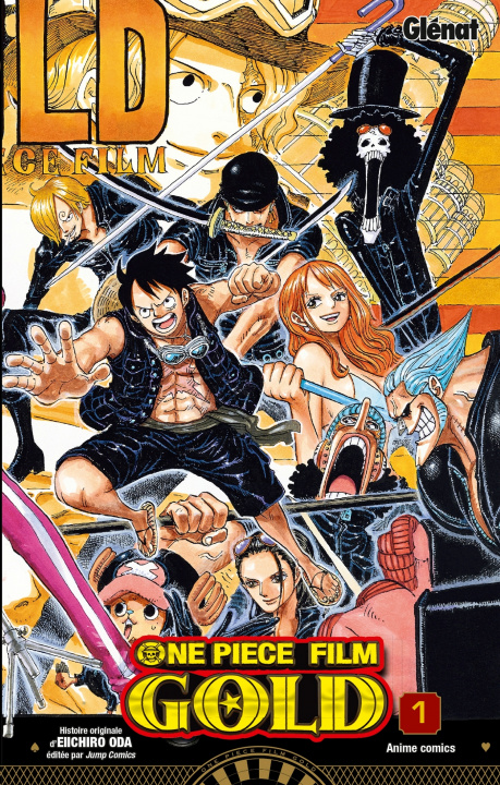 Könyv One Piece Anime comics - Gold - Tome 01 Eiichiro Oda