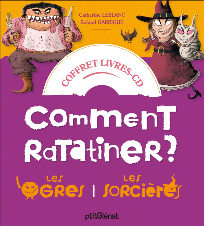 Książka Coffret Comment ratatiner les sorcières et les ogres - Livre CD Catherine Leblanc