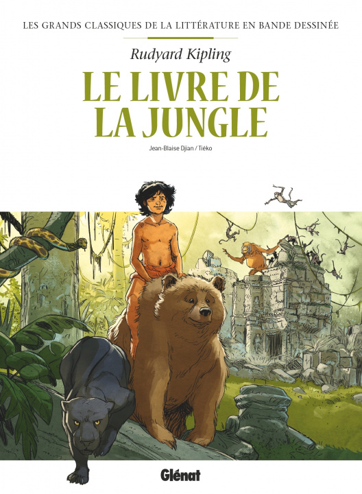 Carte Le Livre de la jungle en BD 