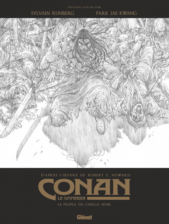 Carte Conan le Cimmérien - Le Peuple du cercle noir N&B 