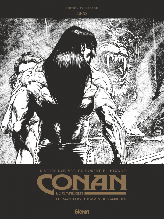 Книга Conan le Cimmérien - Les Mangeurs d'hommes de Zamboula N&B Gess
