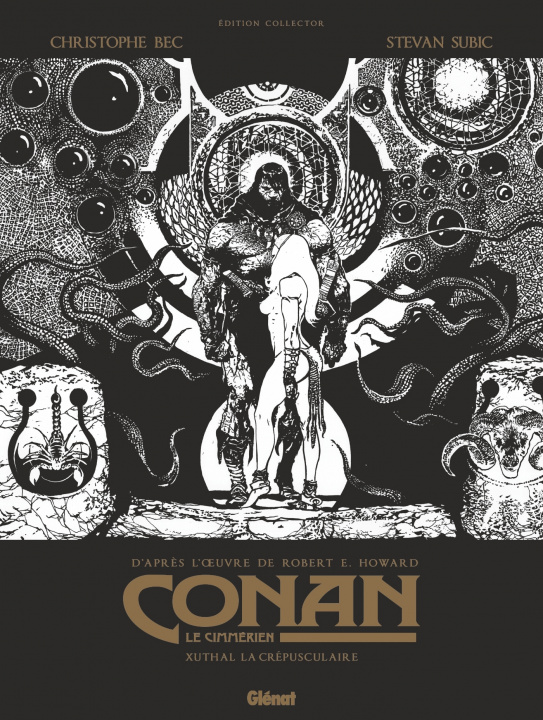 Carte Conan le Cimmérien - Xuthal la Crépusculaire N&B 