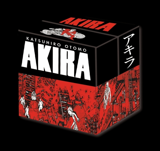 Knjiga Akira (noir et blanc) -  Édition originale - Coffret Katsuhiro Otomo