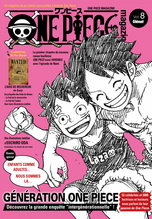 Carte One Piece Magazine - Tome 08 Eiichiro Oda