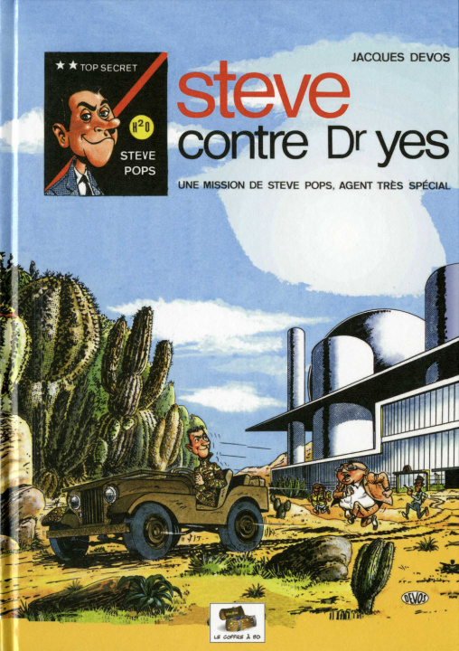 Boek Steve Pops : Steve contre Dr Yes Devos