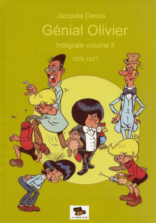 Kniha Génial Olivier tome 5 : 1976-1977 Devos
