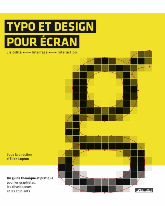 Kniha Typo et design pour écran Ellen LUPTON