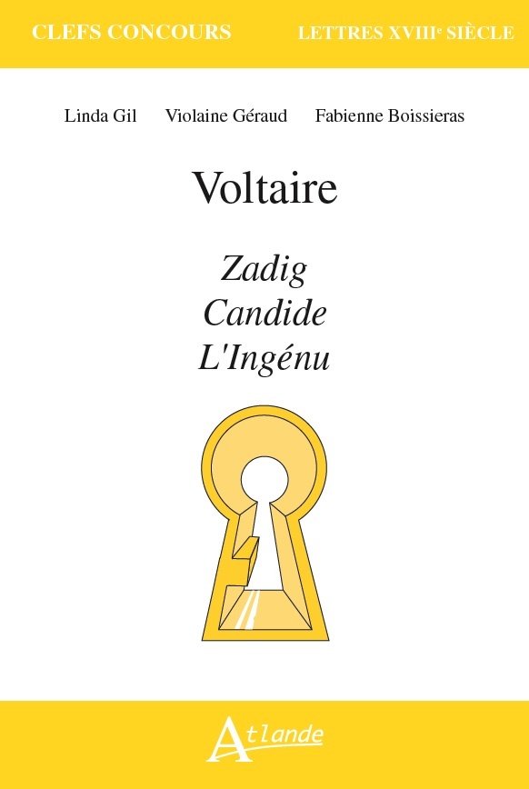 Kniha Voltaire, Zadig, Candide, l'ingénu GERAUD/BOISSIERAS
