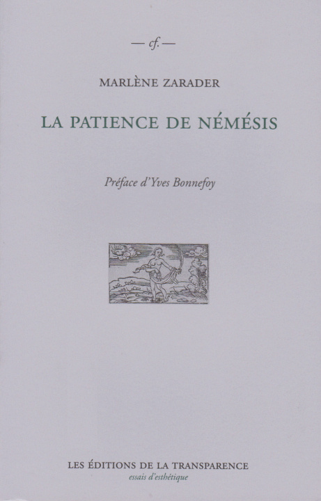 Buch La patience de Némésis Zarader