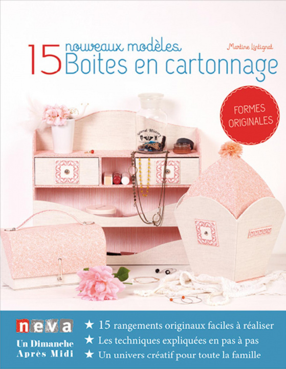 Kniha Boîtes en cartonnage - 15 nouveaux modèles Lintignat