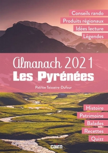 Carte Almanach Pyrénées 2021 TEISSEIRE DUFOUR