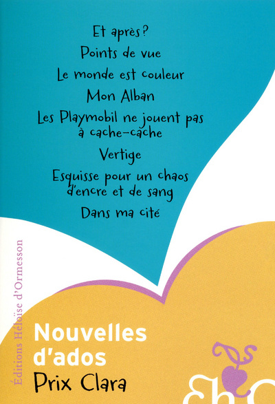 Knjiga Nouvelles d'ados (Prix Clara 2012) 