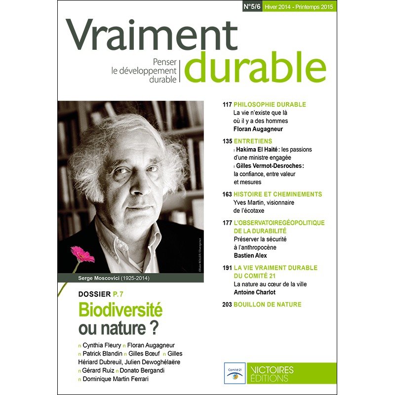 Knjiga Vraiment durable N5 / 6 