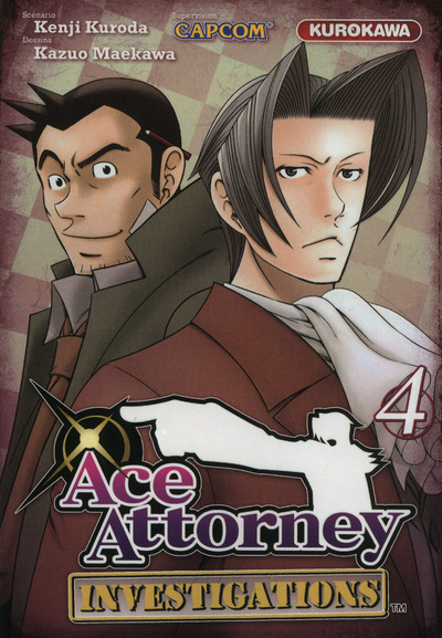 Книга Ace Attorney Investigations - tome 4 Kenji Kuroda