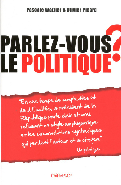 Kniha Parlez-vous le politique ? Pascale Wattier