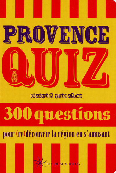 Carte Provence quiz François Thomazeau