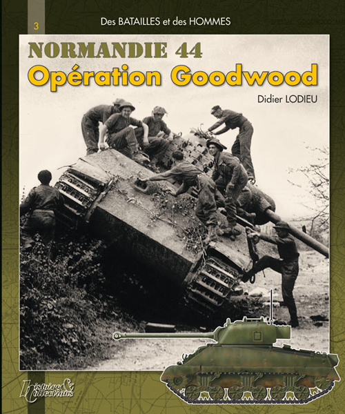 Carte Opération Goodwood - la 11th Armoured division au combat Lodieu