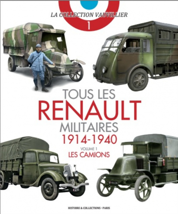 Kniha Tous les Renault militaires - 1914-1940 Vauvillier