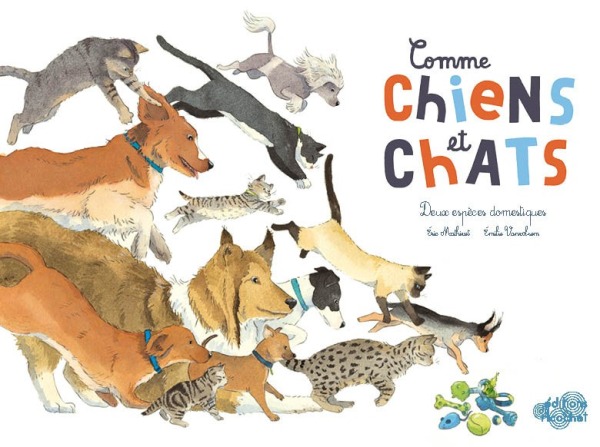 Carte ENTRE CHIENS ET CHATS ERIC MATHIVET/EMILIE VANVOLSEM
