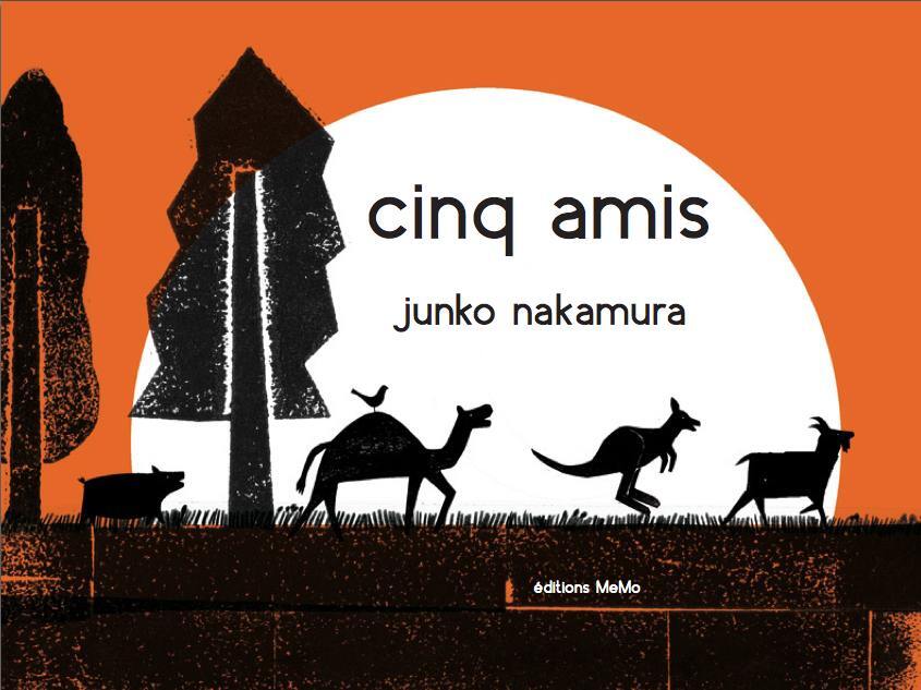 Kniha CINQ AMIS Junko NAKAMURA