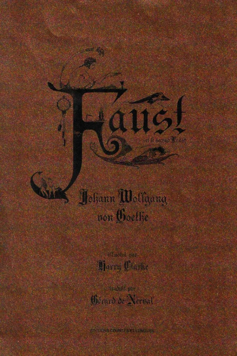 Carte Faust Johann-Wolfgang VON GOETHE
