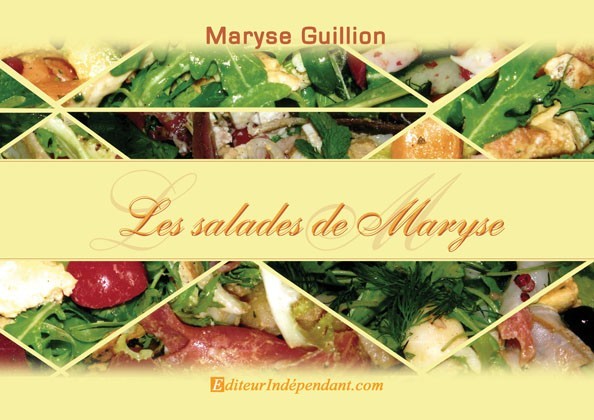 Kniha Les salades de maryse Guillion
