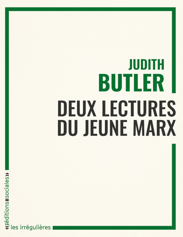 Kniha Deux lectures du jeune Marx Butler