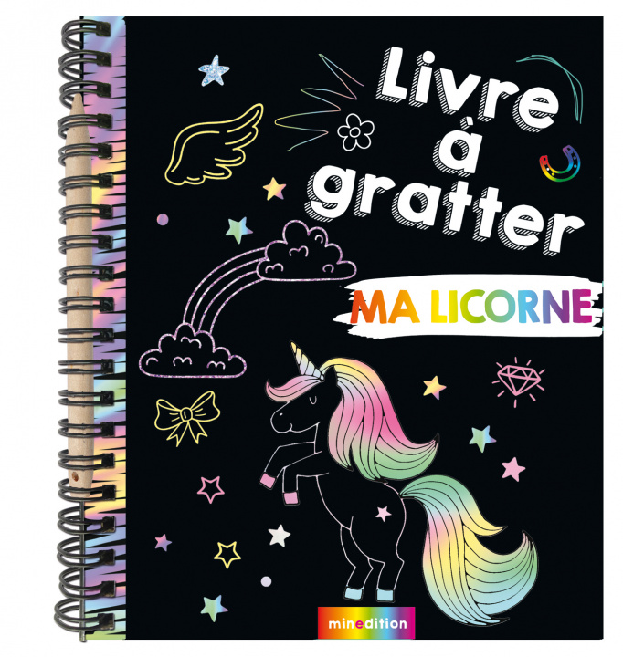 Knjiga Mini livre à gratter - Ma Licorne Wilderich-Lang