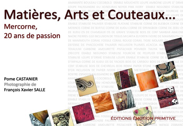Knjiga Matières, Arts et Couteaux Castagnier