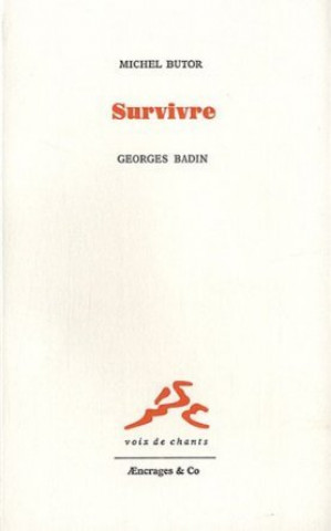 Книга Survivre Butor