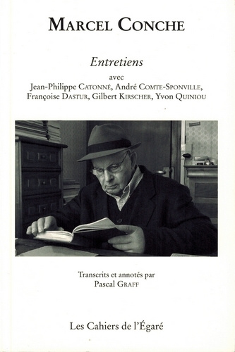 Knjiga Marcel conche - entretiens PASCAL
