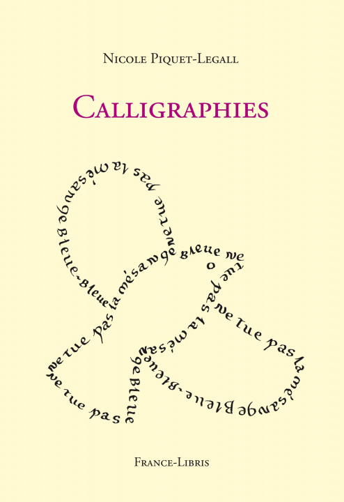 Knjiga Calligraphies Piquet-Legall