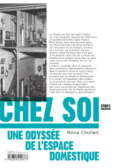 Kniha Chez soi Mona Chollet