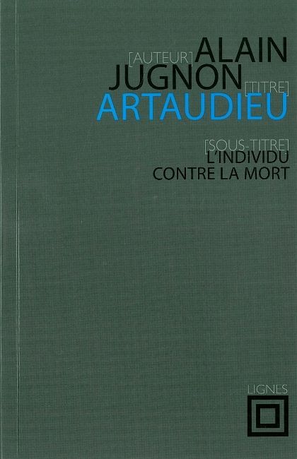 Kniha Artaudieu Alain Jugnon