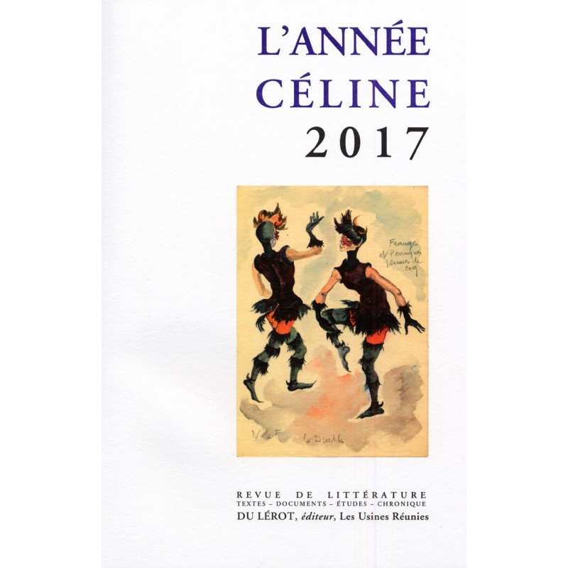 Knjiga L'Année Céline 2017 