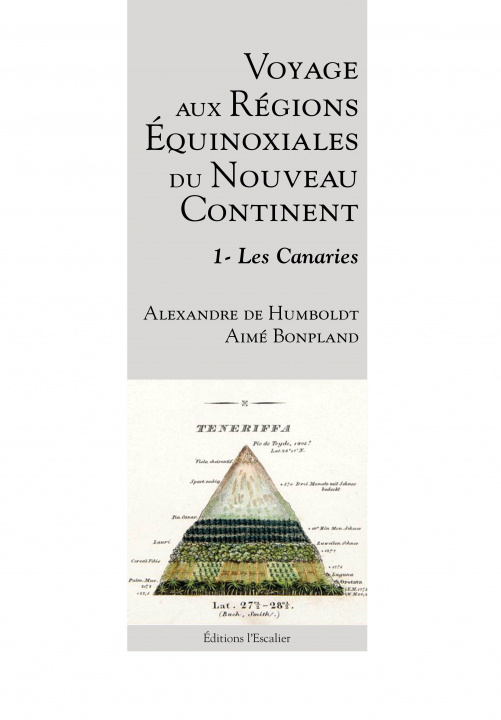 Kniha Voyages aux régions équinoxiales du nouveau continent - Tome 1 - Les Canaries Humboldt