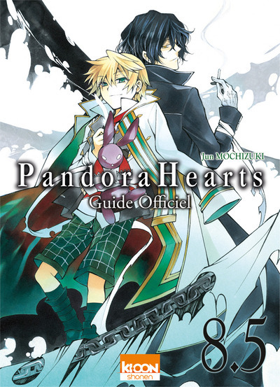 Carte Pandora Hearts T08.5 guide officiel Jun Mochizuki